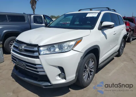 2018 Toyota Highlander Se/Xle from USA, damaged, VIN 5TDKZRFH9JS533091